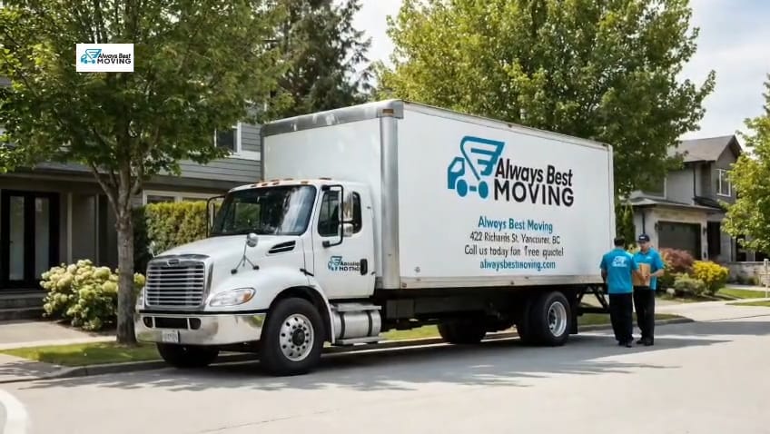 Always Best Moving truck with movers