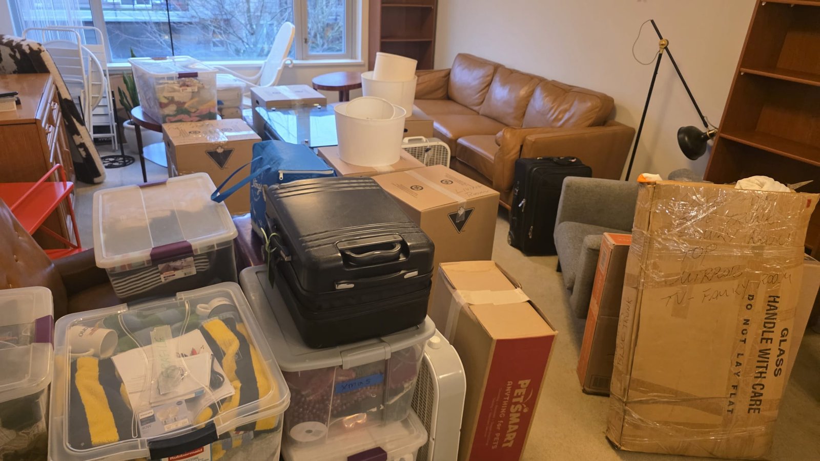 Always Best Moving crew on a downtown Vancouver condo move