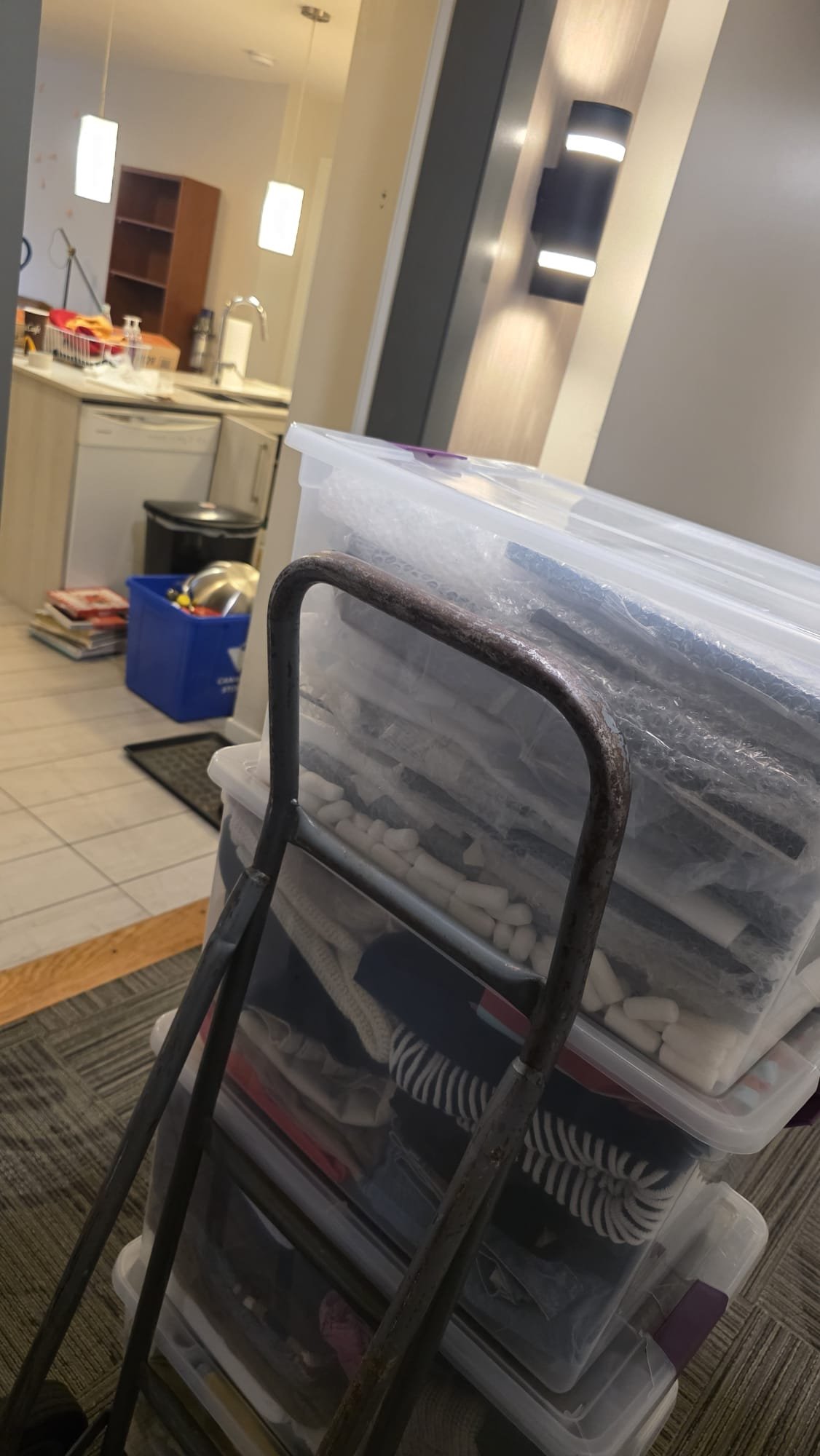 Piano finish protected in shrink wrap by Always Best Moving packers in Vancouver