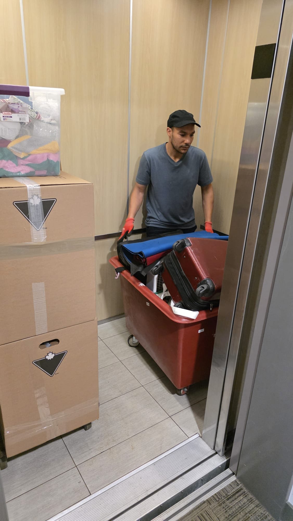 Always Best Moving crew on a Vancouver move